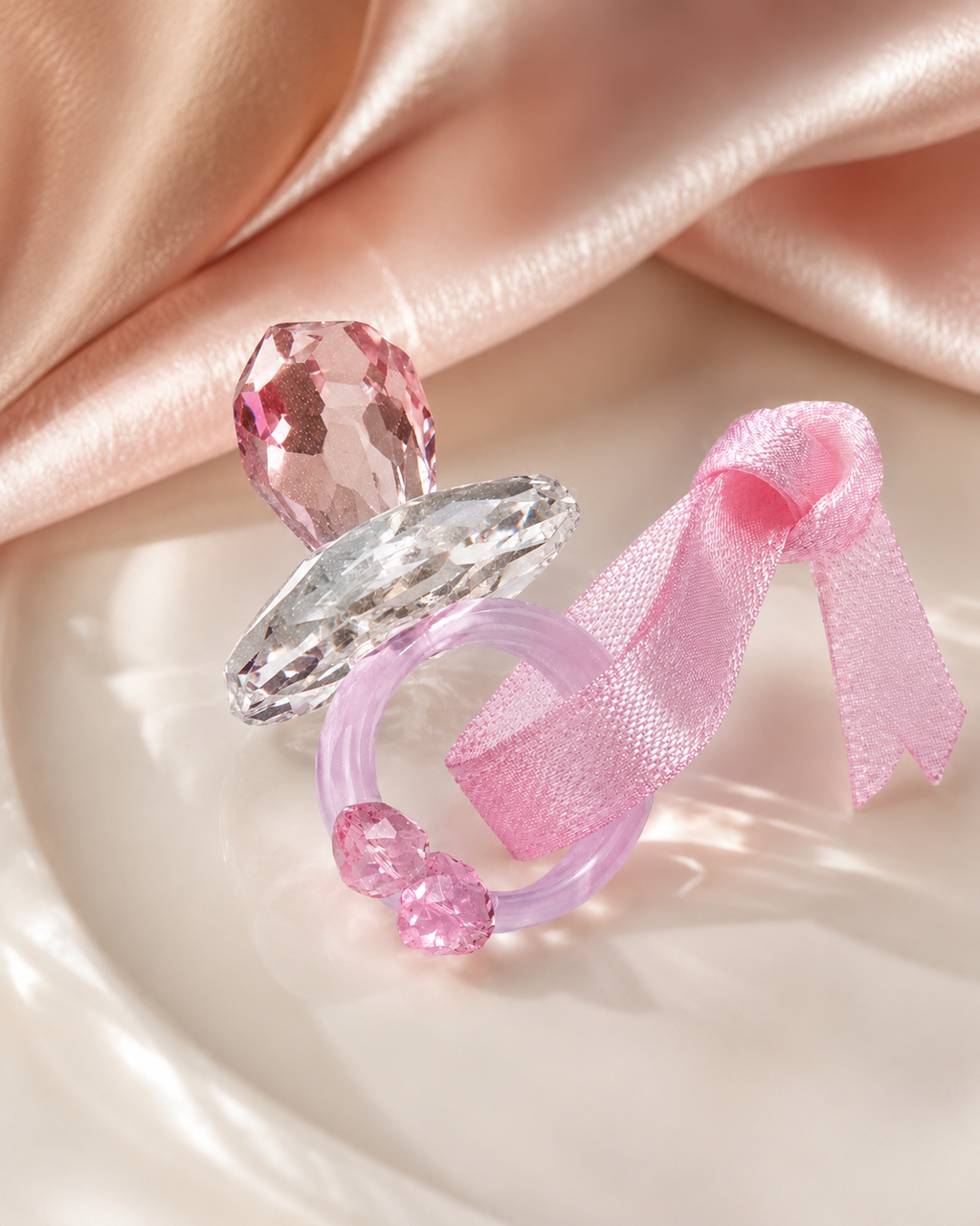 Small Dummy Pacifer Pink - imagen modelo 3