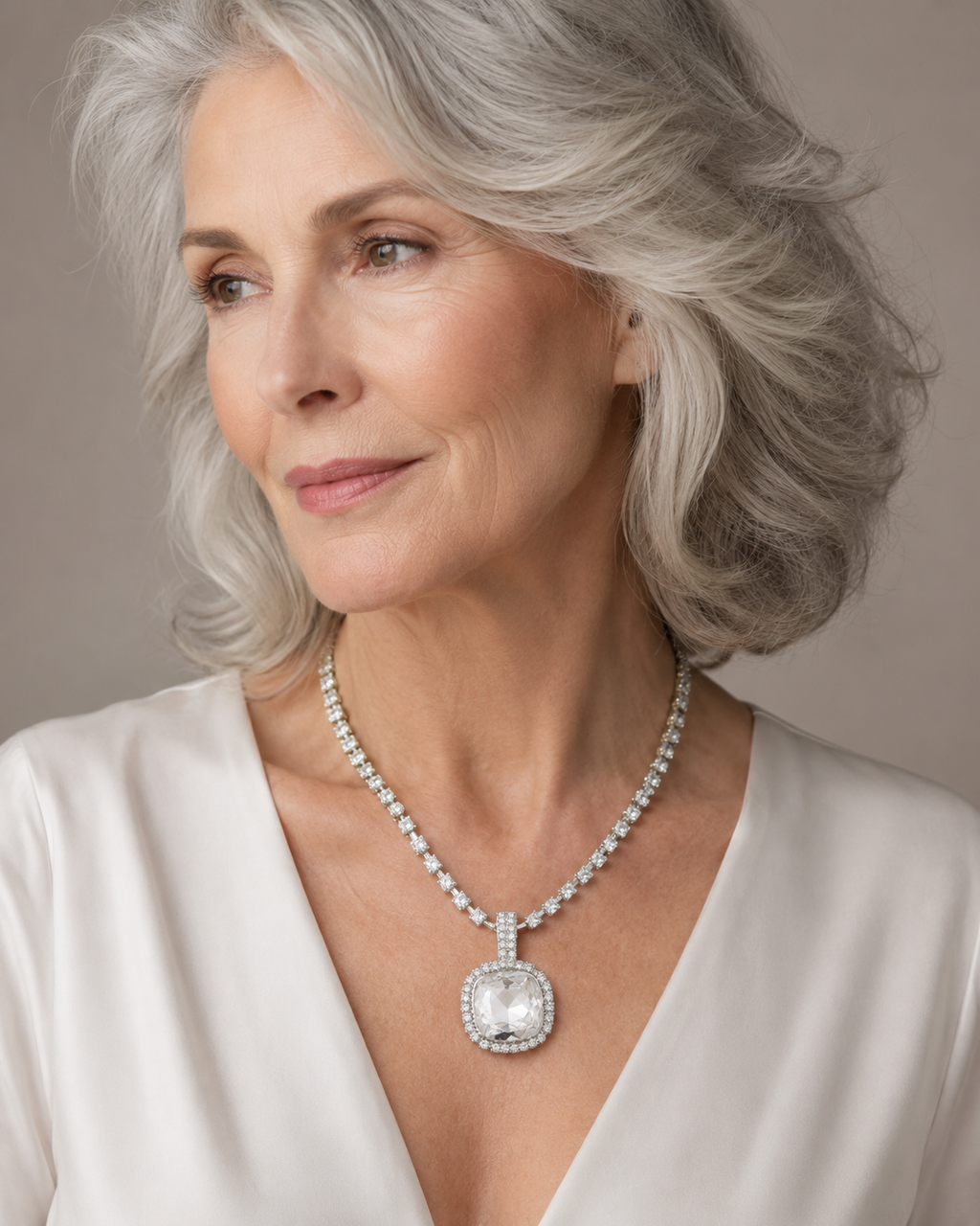 Larceta Neck - Crystal - imagen modelo 3