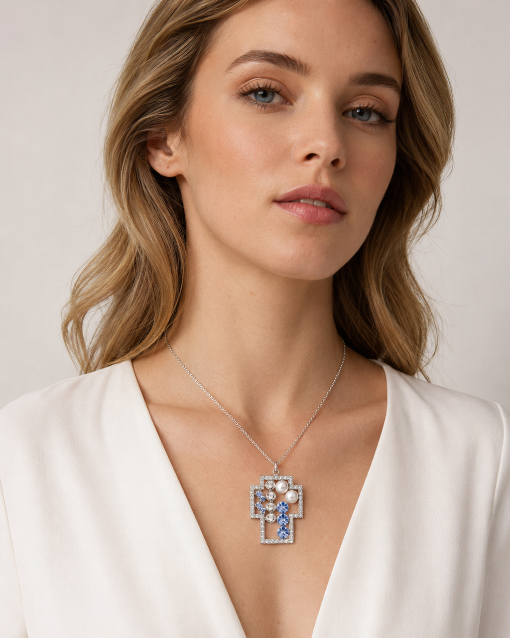 Orleans Pend - sapphire - imagen modelo 1