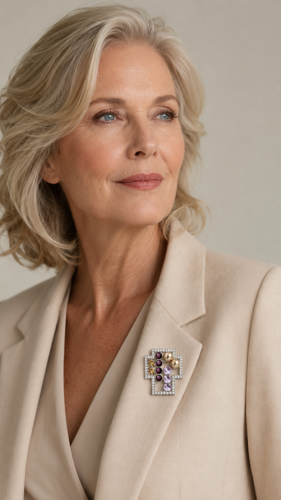 Orleans Brooch - Lt Amerth - imagen modelo 3