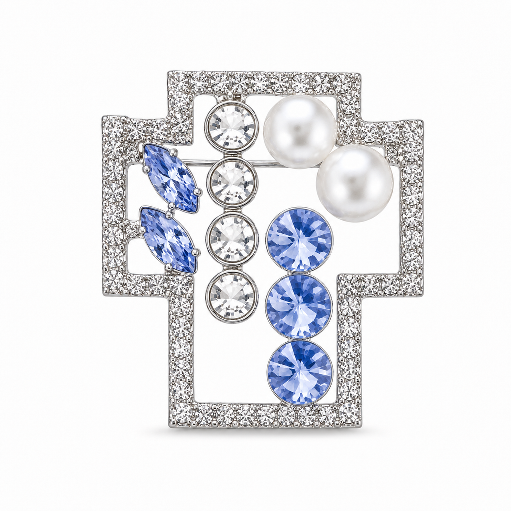 Orleans Brooch - It Sapphire - foto principal de producto