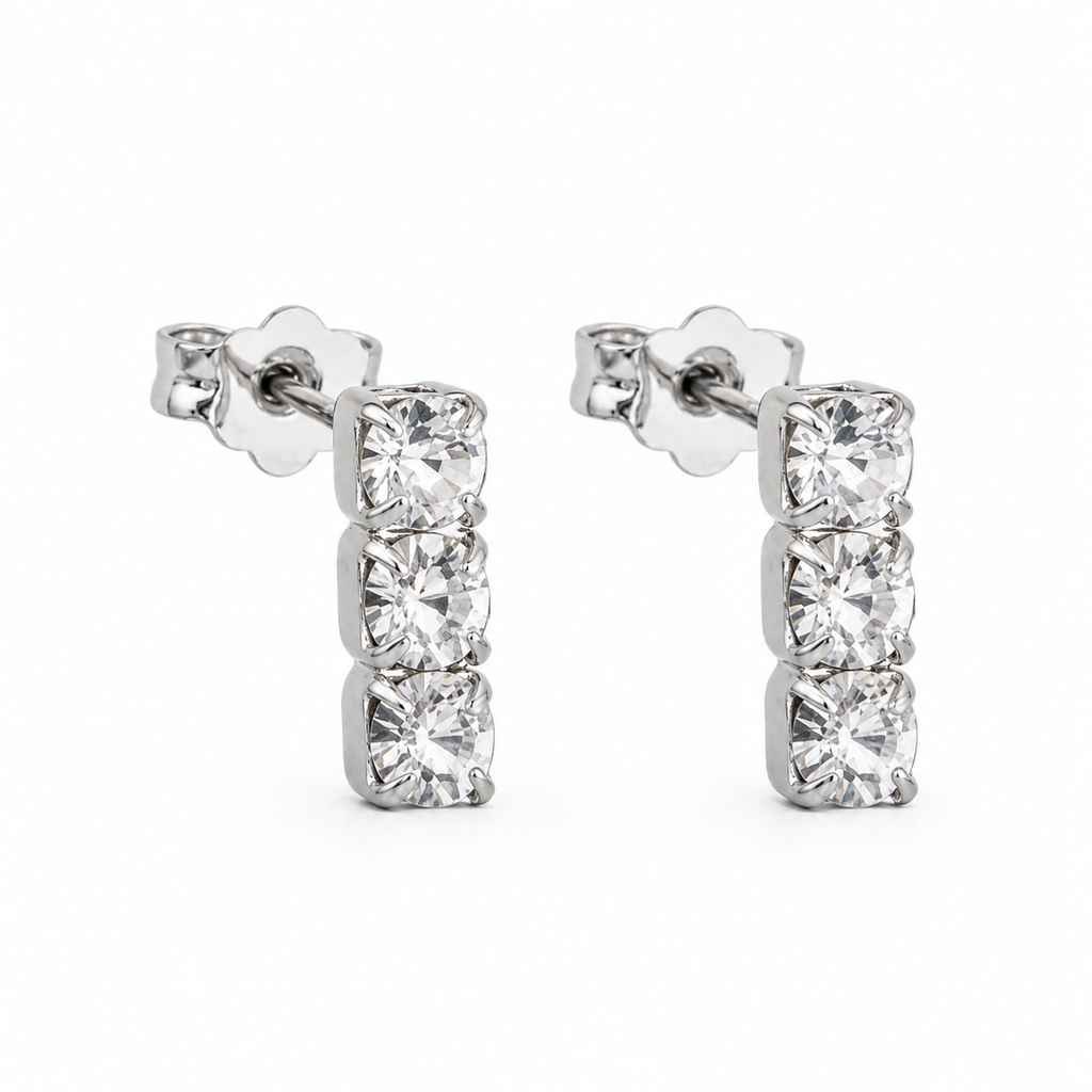 Larvik Earr - Crystal - foto principal de producto