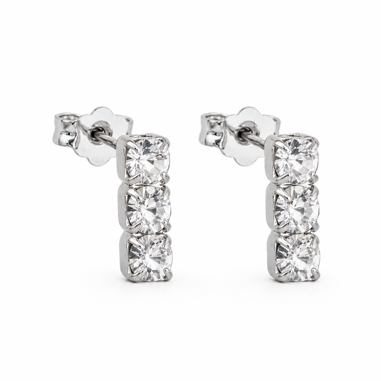 Larvik Earr - Crystal - foto principal de producto