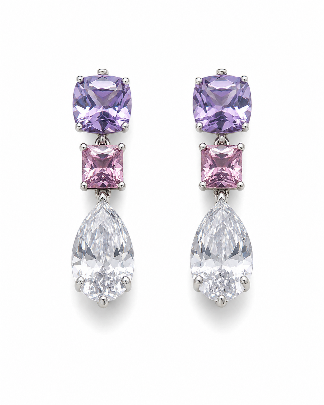 CaribeII Earr Ag925 - violet - foto principal de producto