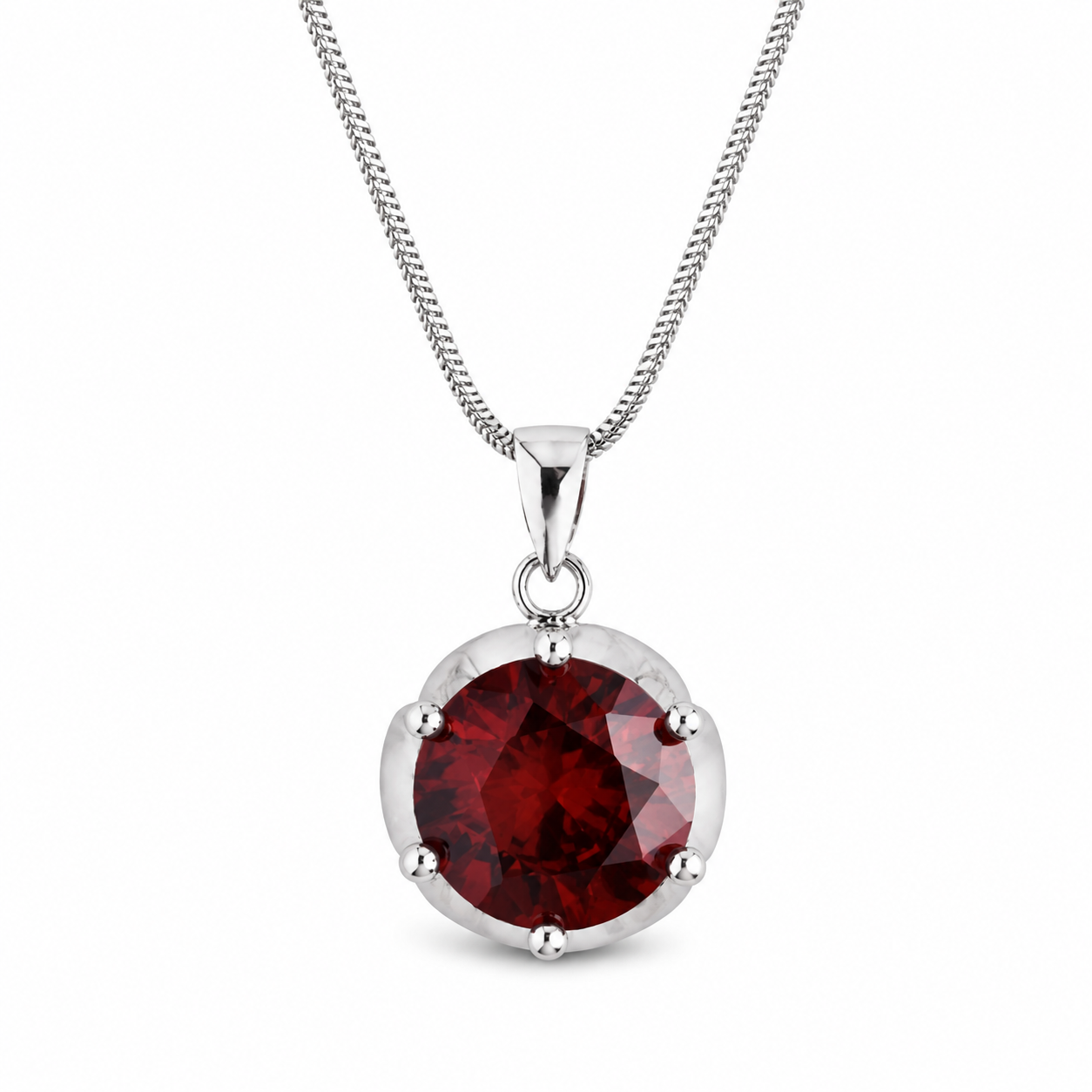 Carib IV Pend Ag925 - Garnet - foto principal de producto