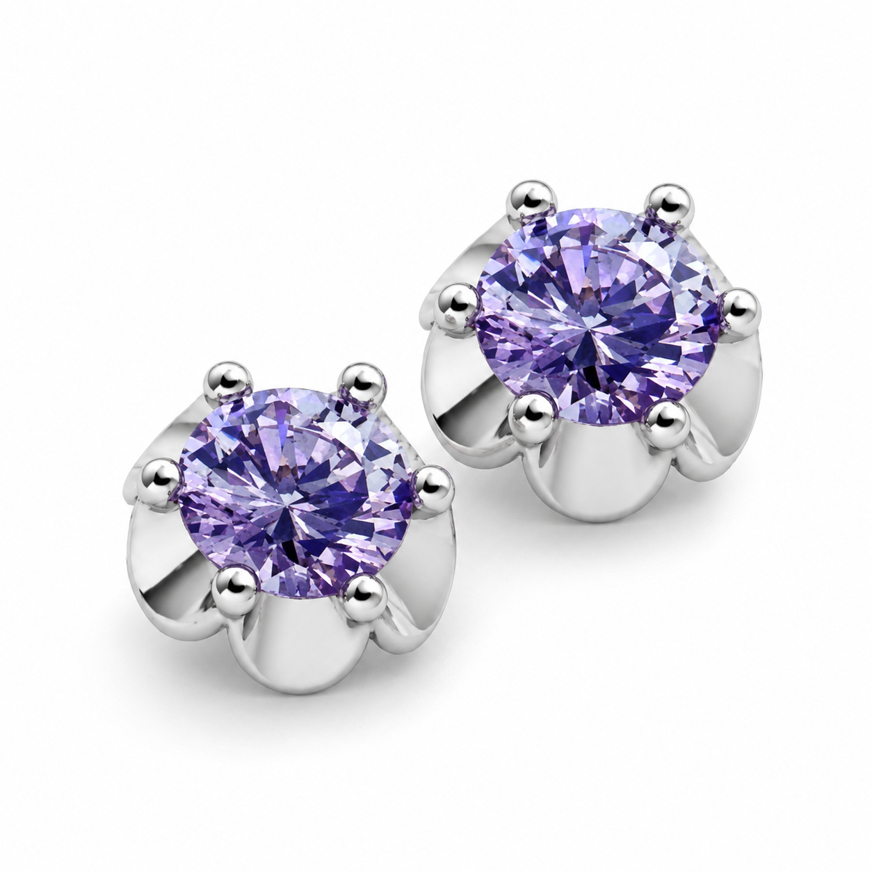 Carib IV Earr Ag925 - Violet - foto principal de producto