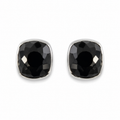 Miltonia Earr - Ag925 Rh Jet - foto principal de producto