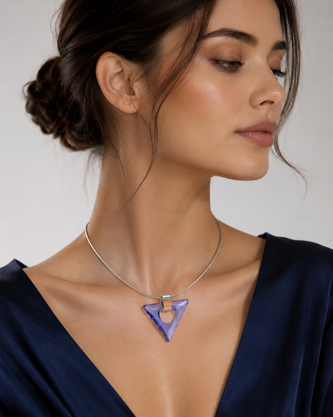Tringle Strand - Ag 925Rh Alex - imagen modelo 1