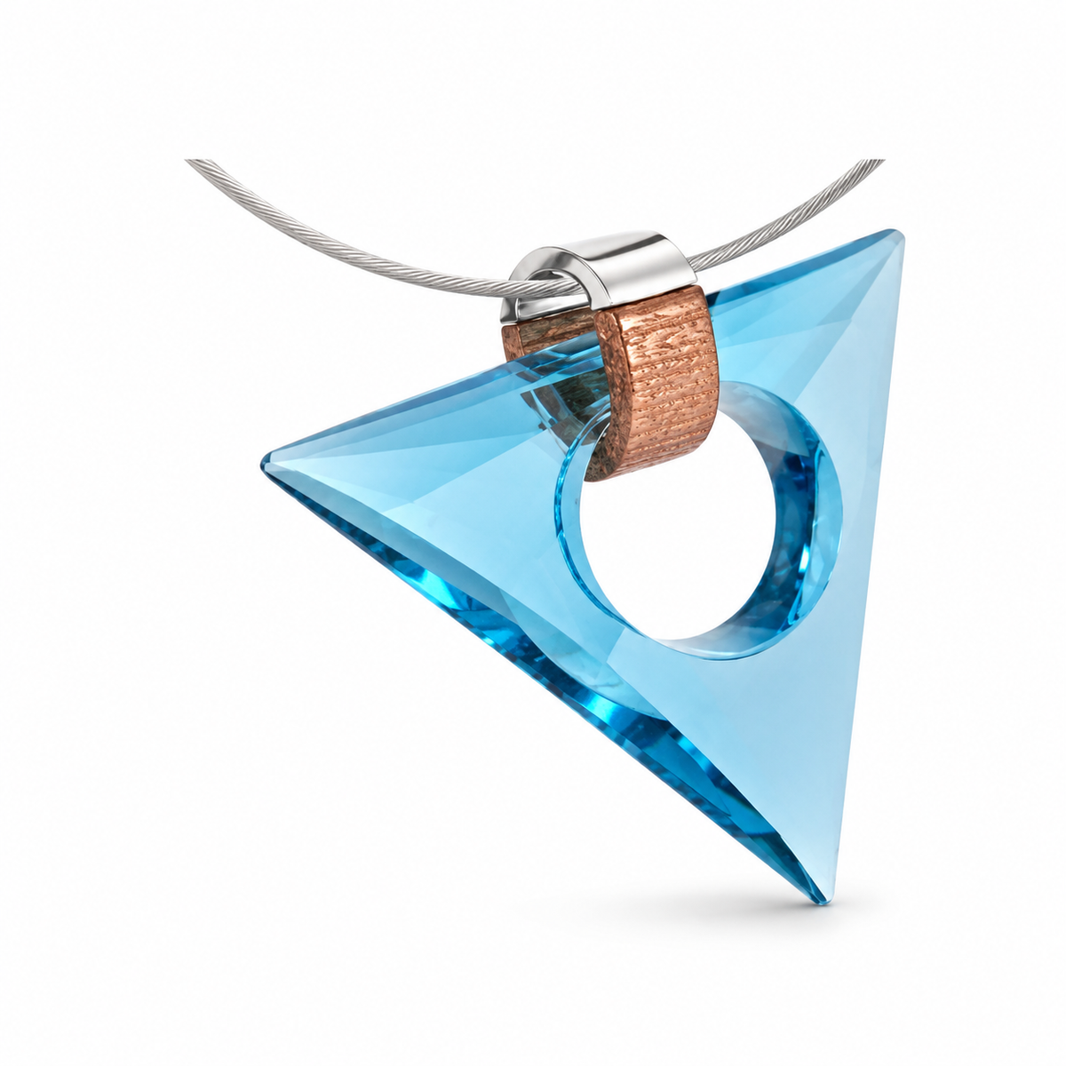 Tringle Strand - Ag 925Rh Aqua - foto principal de producto