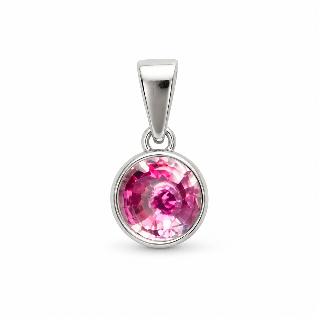 shine Pend Ag925 - Rh Fuchsia - foto principal de producto