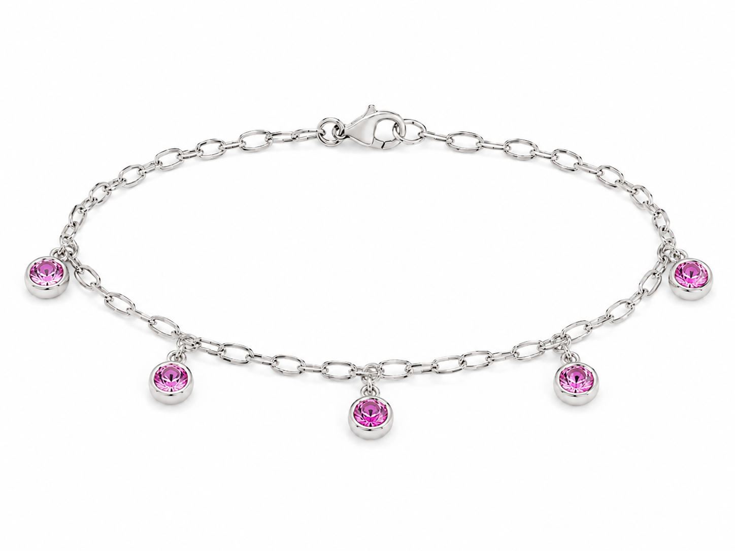 Shine BracAg 925 - Rh Fuchsia - foto principal de producto