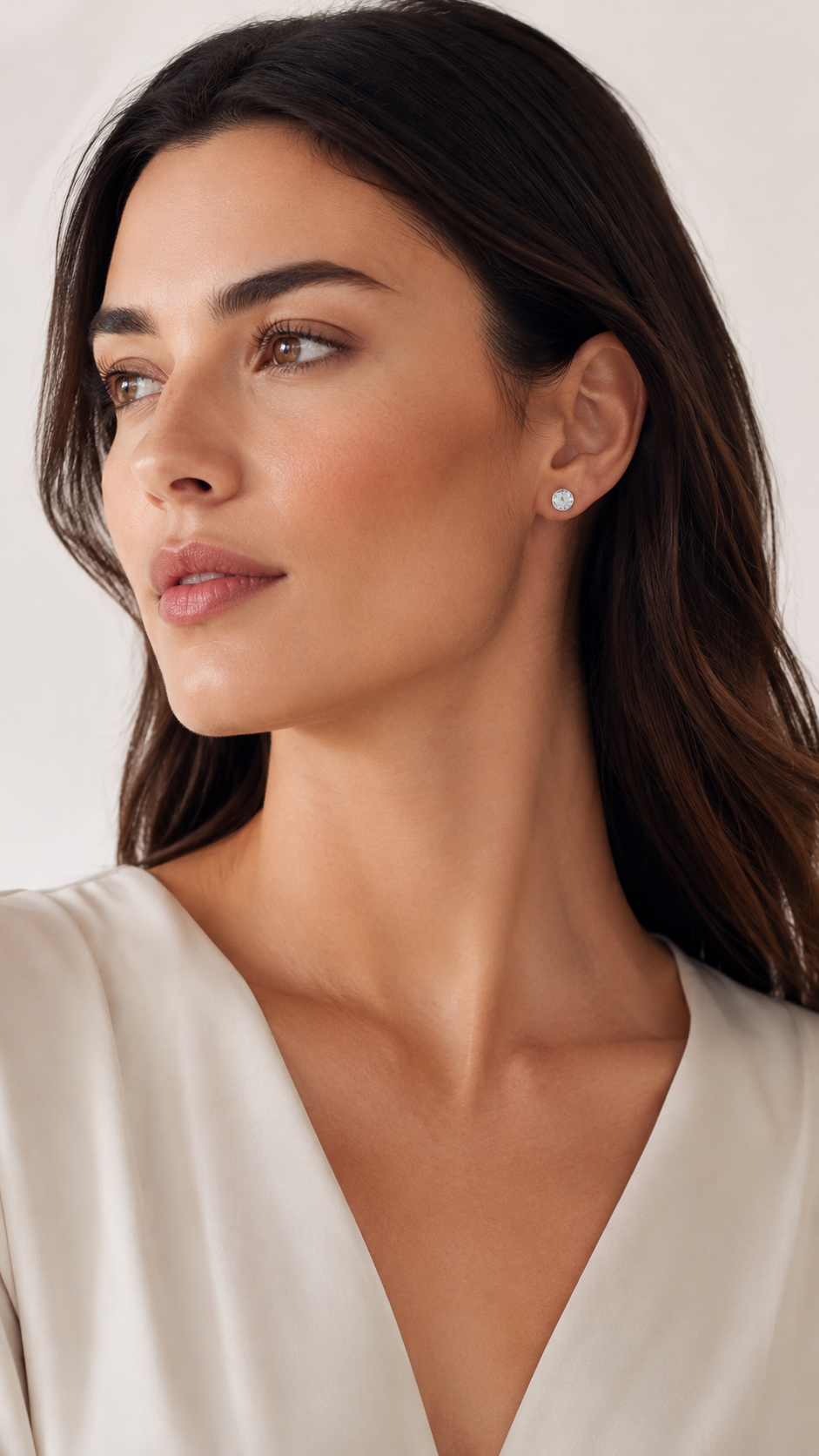 Delycacy Earr - Ag925 Rh Lag - imagen modelo 1