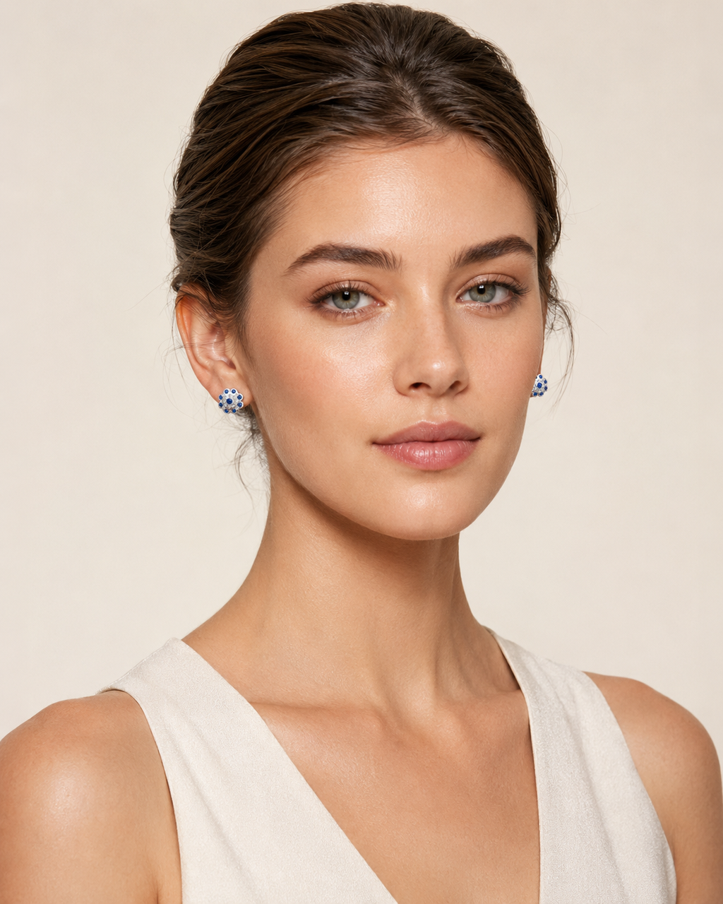 Felicity Earr - Ag 925 Sapphire - imagen modelo 1