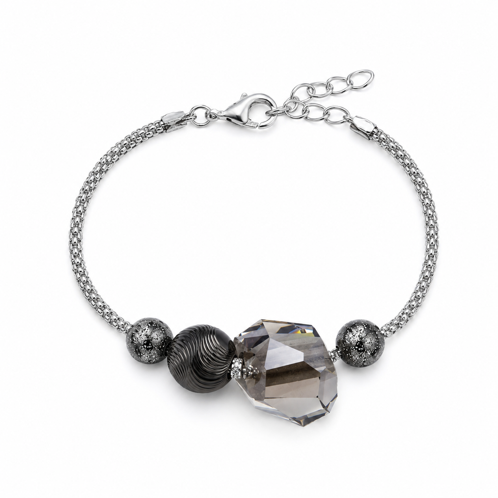 Glamour Brac - Ag925 Rh Cr AB - foto principal de producto