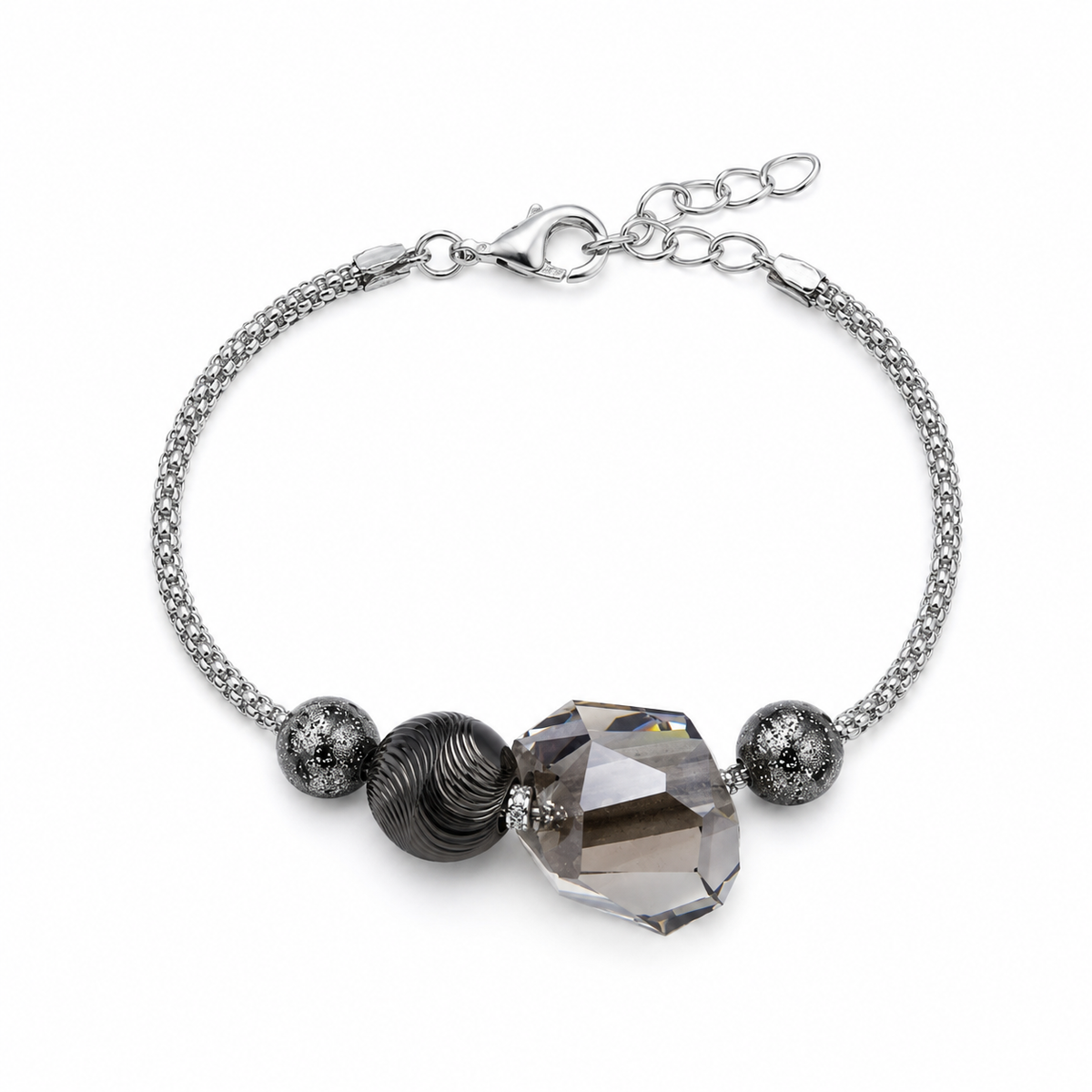 Glamour Brac - Ag925 Rh Cr AB - foto principal de producto