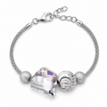 Glamour Brac - Ag925 Rh Cr AB - foto principal de producto