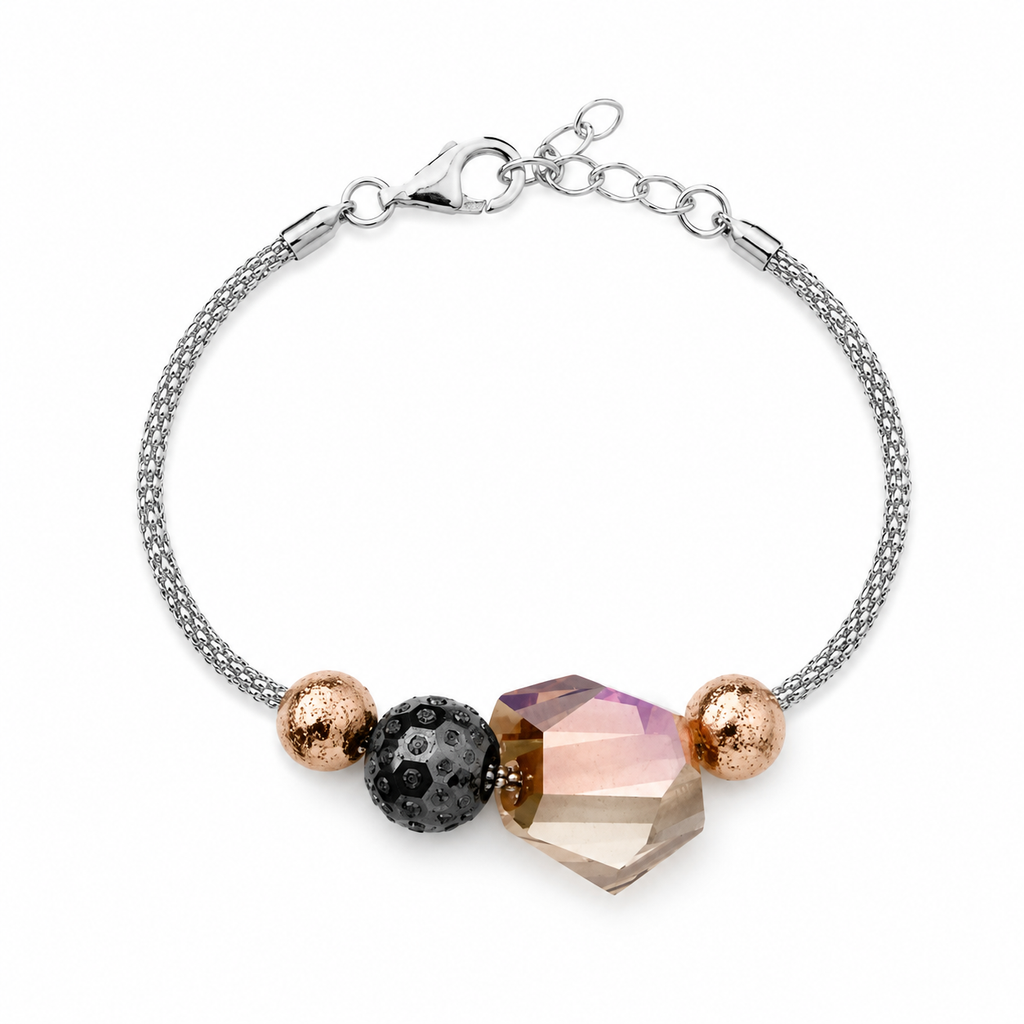 Glamour Brac - Ag925 Rh Celcian - foto principal de producto
