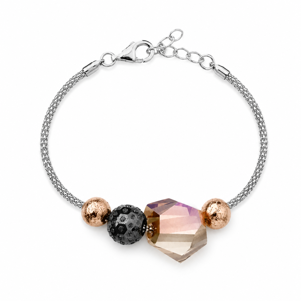 Glamour Brac - Ag925 Rh Celcian - foto principal de producto