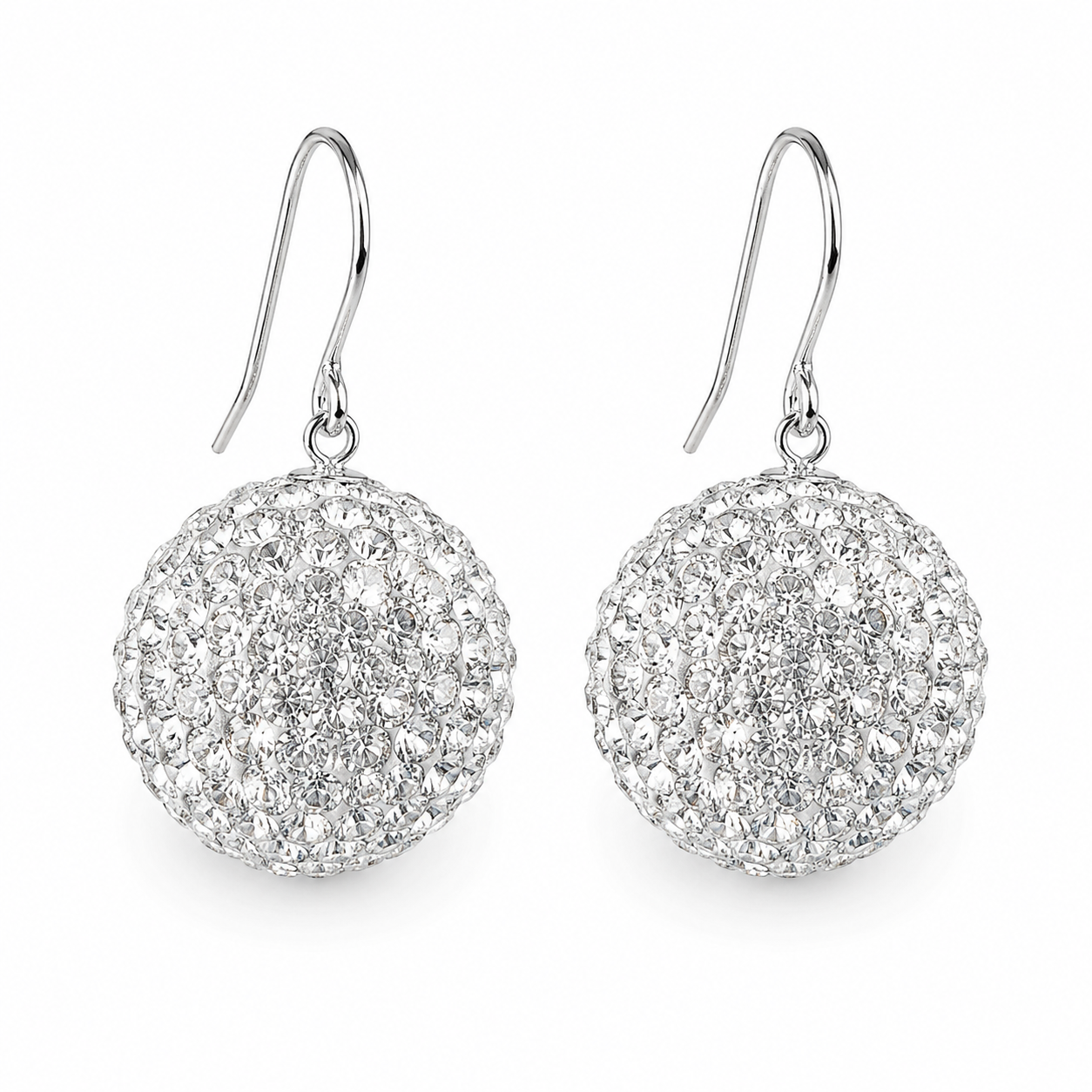 B. Ball Earr - Ag925Crystal - foto principal de producto