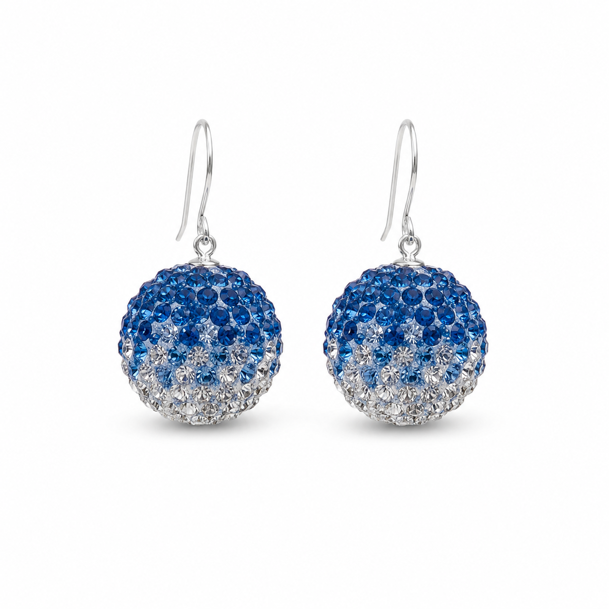 B. Ball Earr - Ag925 Saphire - foto principal de producto