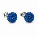 B. Ball Earr - Ag925 /Rh C Blue - foto principal de producto