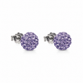 B. Ball Earr - Ag925 /Rh Violet - foto principal de producto