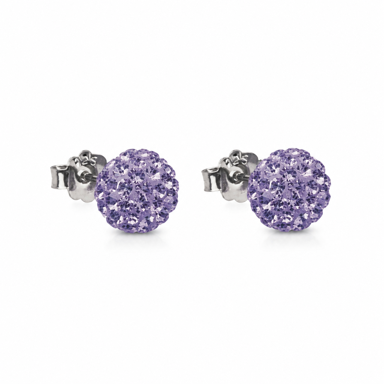 B. Ball Earr - Ag925 /Rh Violet - foto principal de producto
