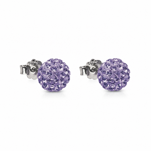 B. Ball Earr - Ag925 /Rh Violet - foto principal de producto