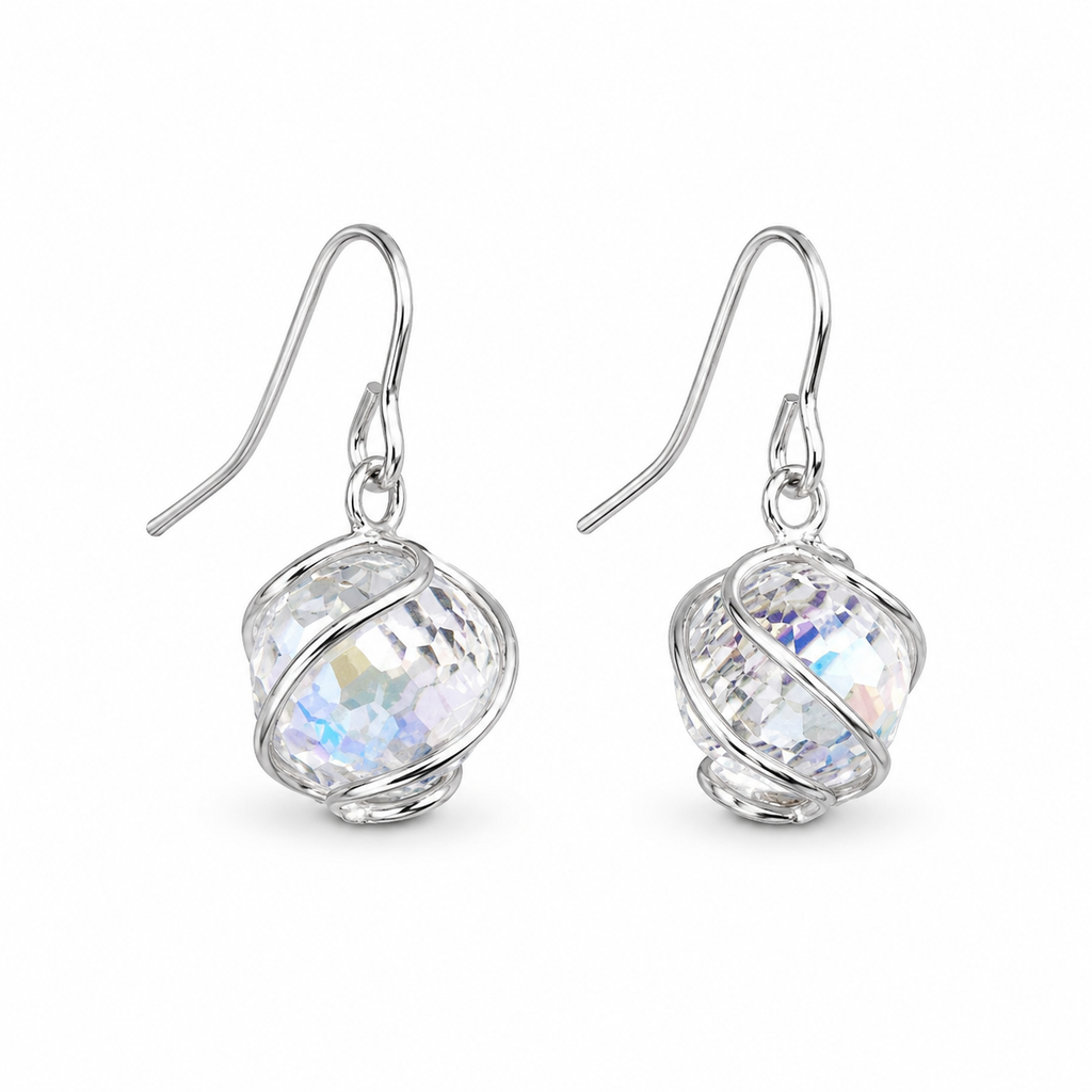 Beads Earr - Ag925 Rh Cr AB - foto principal de producto