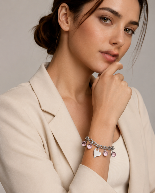 Amore Mio Brecelet Rosa - imagen modelo 1