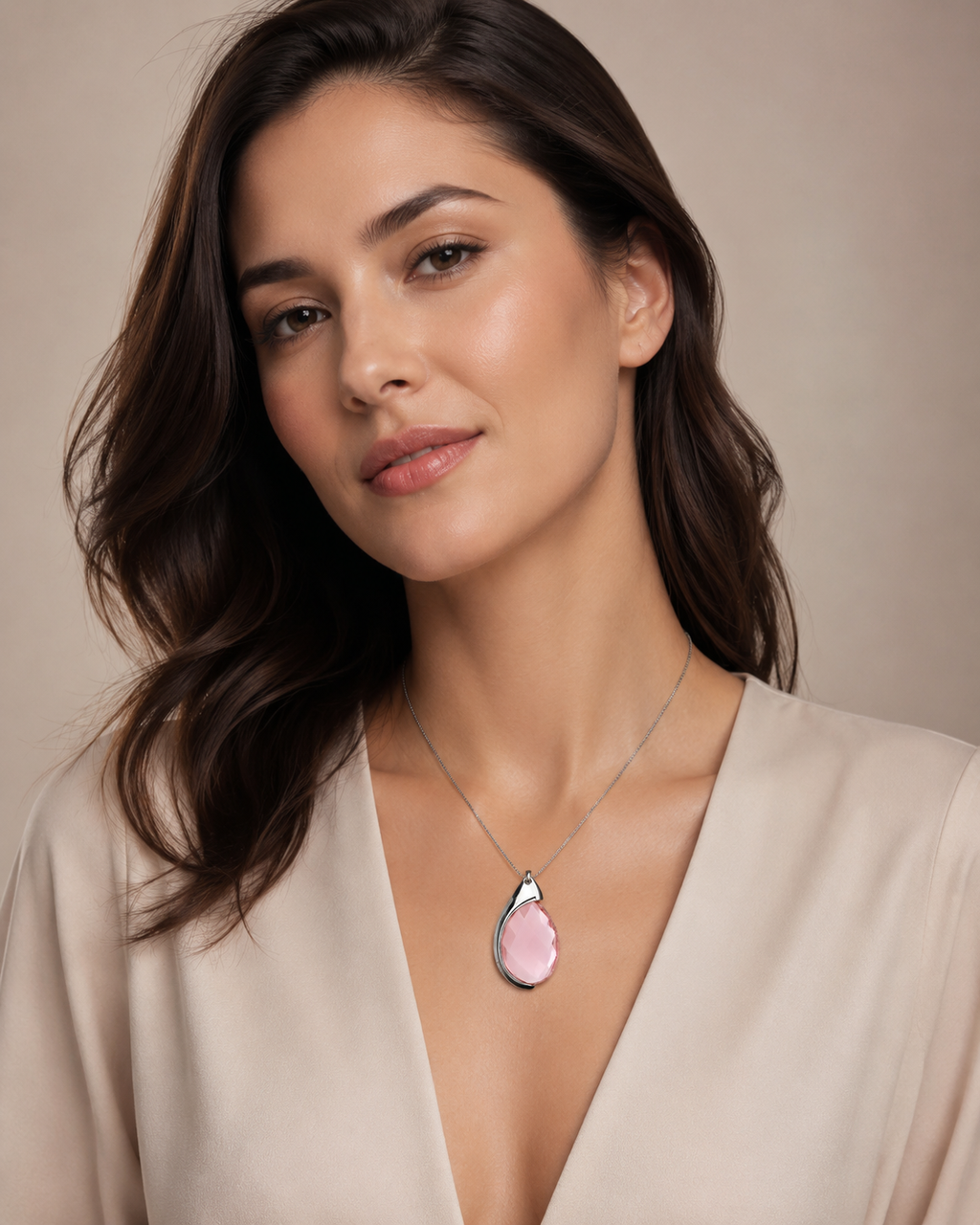 Nardine Pend - Rosa - imagen modelo 1